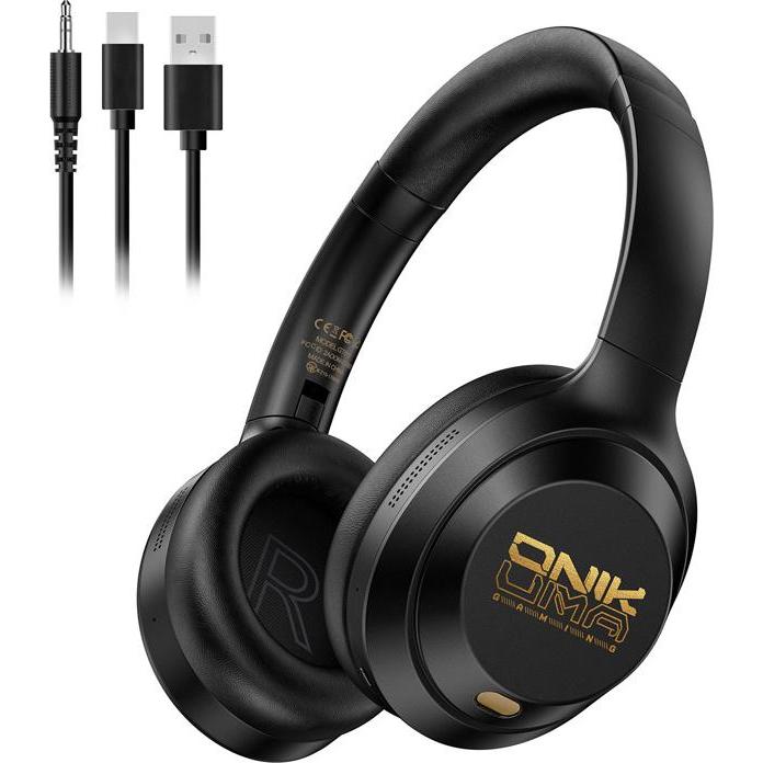 Onikuma GT811 gaming headphones (black) (Cablato), Cuffie da gaming, Nero