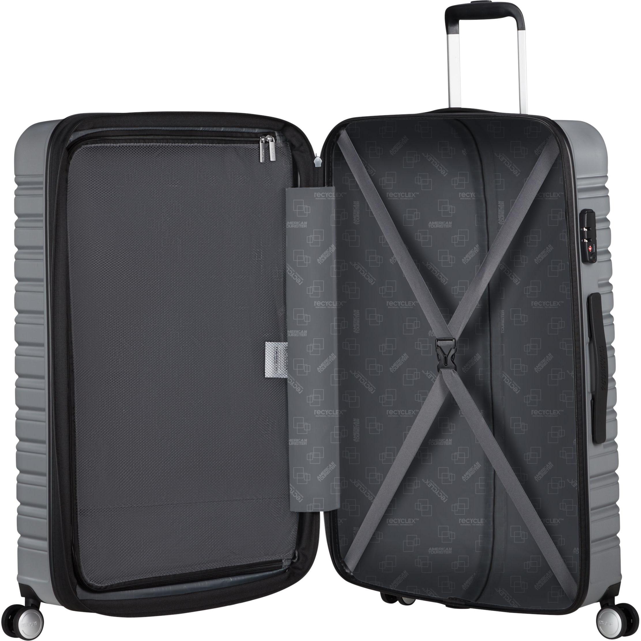 Thumbnail - American Tourister, Koffer, Flashline 4 Rollen Trolley 78 cm, Silber, (100 l, XL (ab 115l))