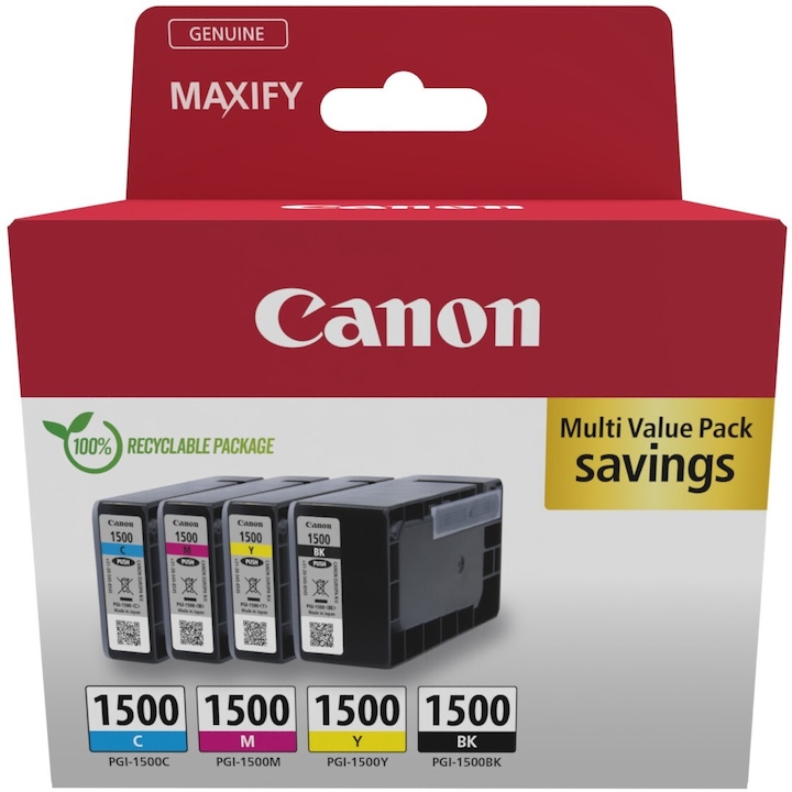 Immagine prodotto Canon PGI-1500 (M, FC, C, Y)