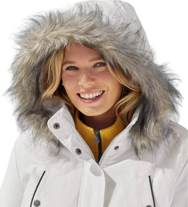 Produktbild Atlas For Women Parka mit Steppfutter und WebpelzKapuze (M)