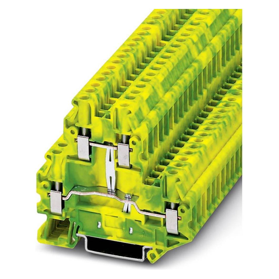 Phoenix Contact TB, Schroefverbinding, Breedte:6.2mm, groengeel, Kabels + Stekkers, Geel, Groen