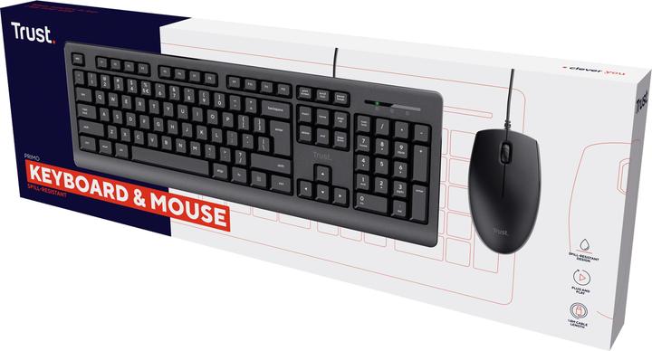 Actual product image Trust Primo Keyboard And Mouse Set Us (US, Cable)