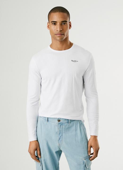 Produktbild Pepe Jeans Original Basic T-Shirt Long Sleeve White (M)