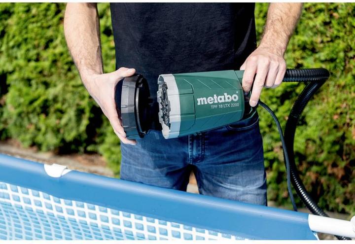 Produktbild Metabo TPF 18 LTX 2200 (Gartenpumpe, Kellerpumpe, Klarwasserpumpe, Regenfasspumpe)