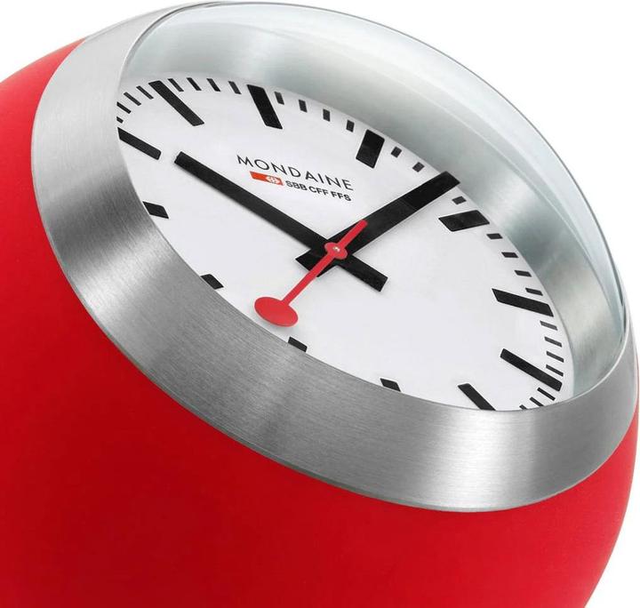 Actual product image Mondaine Rote Tischuhr
