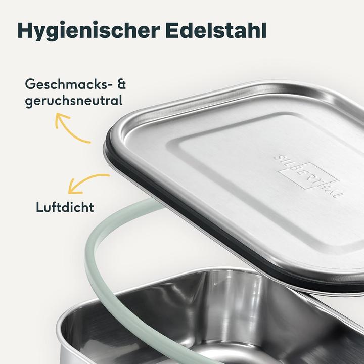 Produktbild Silberthal Lunchbox mit Saucenbehälter