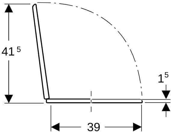 Produktbild Geberit WC-Sitz BAMBINI weiss