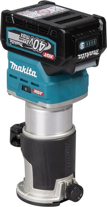 Productafbeelding Makita RT001GM205 Multifunctionele bovenfrees 40V max. / 4 Ah 2 accu's + lader in MAKPAC