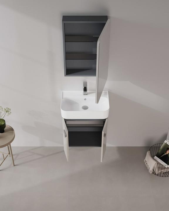 Produktbild Homitis Orbit 50 Bathroom Cabinet With Mirror