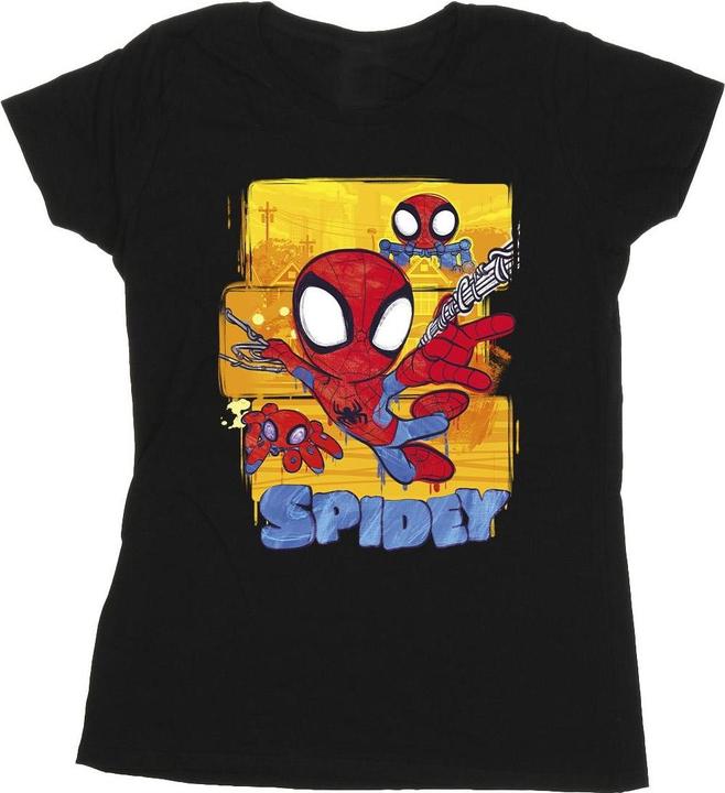 Image du produit - T-shirt SPIDEY AND HIS AMAZING FRIENDS FLYING - Femme (XXL)