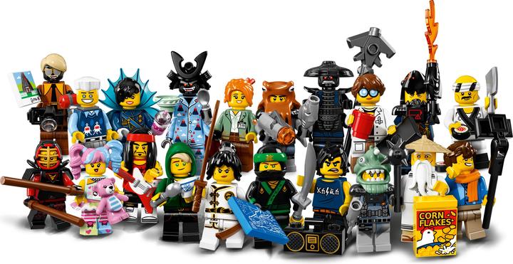 Produktbild LEGO Minifigures The Ninjago Movie (71019, LEGO Minifiguren)