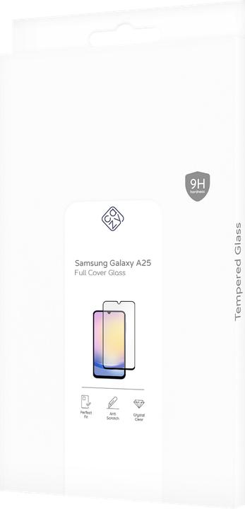 Actual product image Cazy Protective Glass Compatible with Samsung Galaxy A25 - Tempered Glass Full Coverage - (1 pcs., Samsung Galaxy A25)