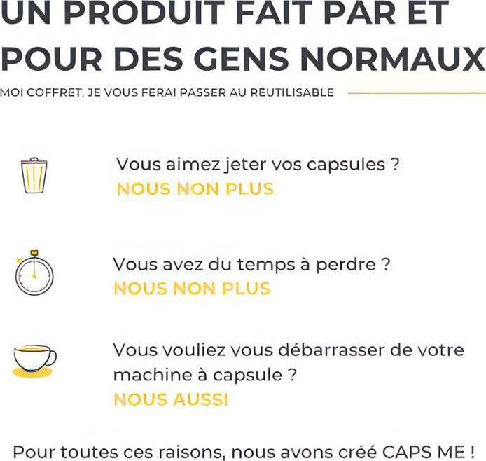 Image du produit Caps me Boîte à café