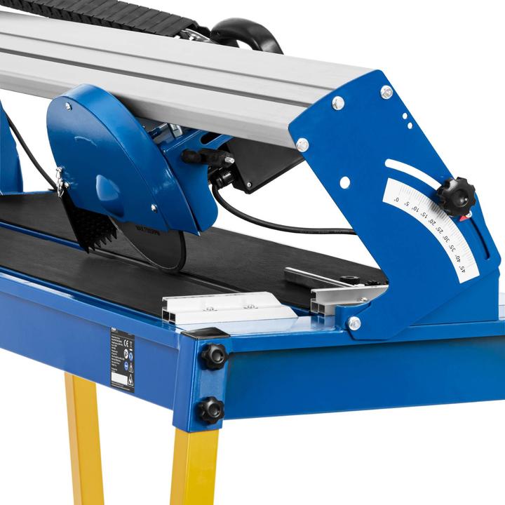 Produktbild MSW Elektrischer Fliesenschneider 1500 W mit Winkelverstellung Wasserkühlung