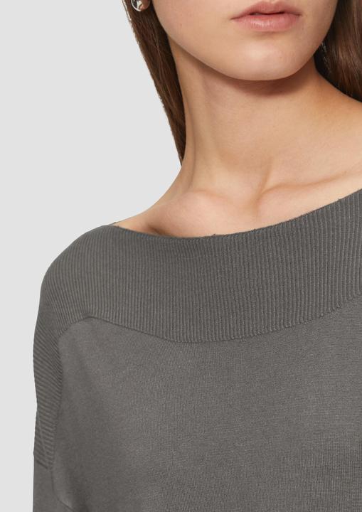 Immagine prodotto S.Oliver Strickpullover Viskosemix-Pullover mit U-Boot-Ausschnitt (XS)