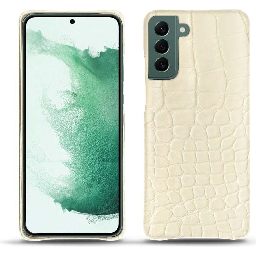 Noreve Lederschutzhülle (Samsung Galaxy S22+ 5G), Smartphone Hülle, Beige
