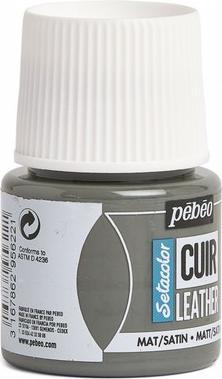 Produktbild Pebeo SetaCuir Lederfarben (Betongrau, 45 ml)