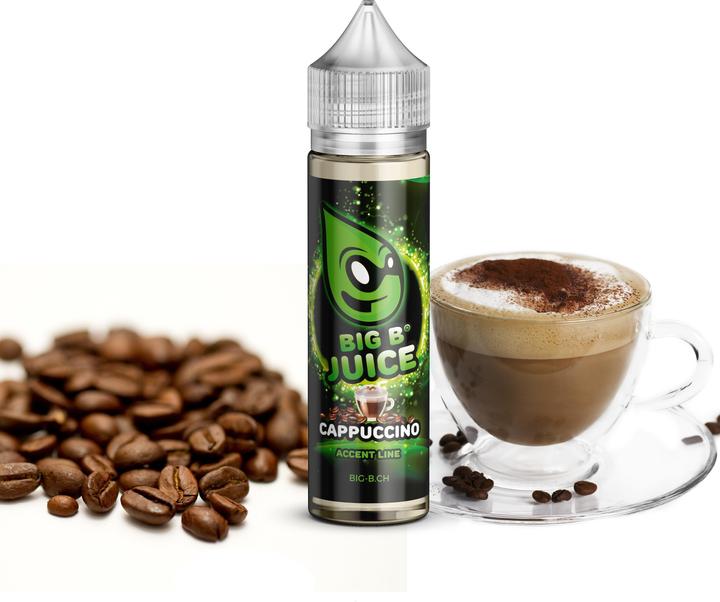Immagine prodotto Big B Juice E-Liquid Accent Line, Cappucino 50ml 'Shortfill (Caffè)
