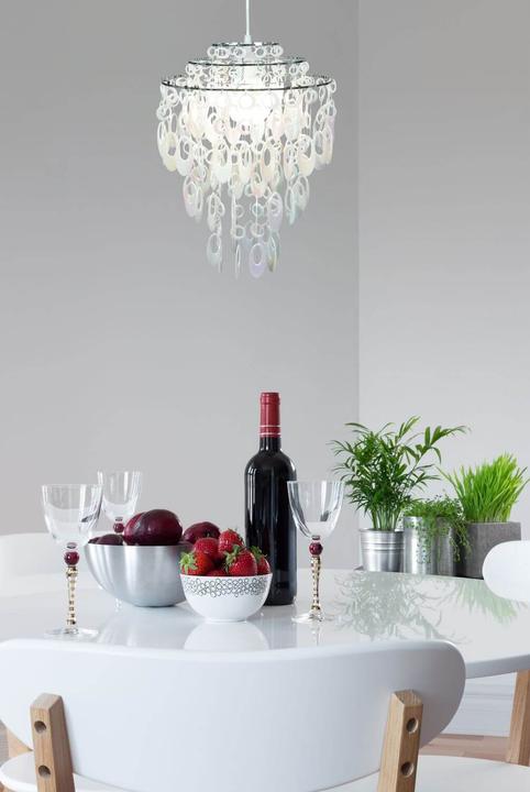 Actual product image Näve Lampshade 320 mm Fancy mother-of-pearl without socket + suspension