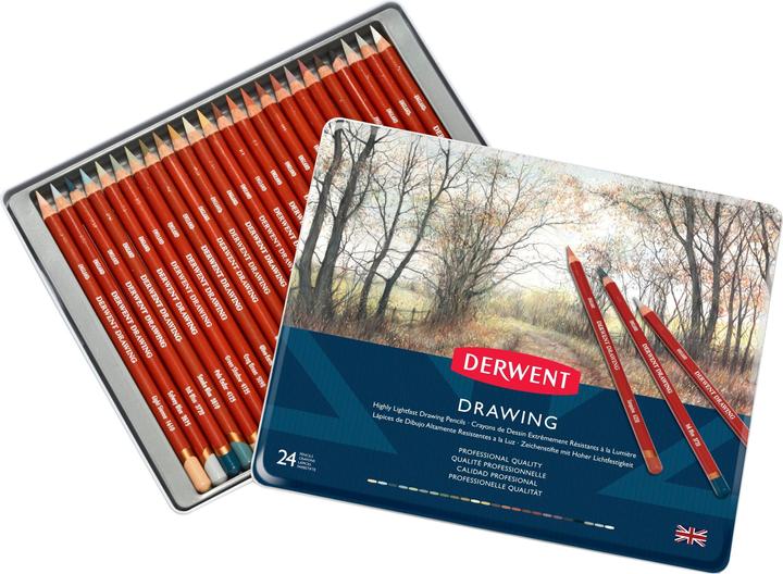 Derwent Drawing Buntstifte (24 x)