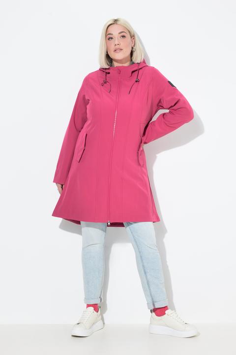 Produktbild Ulla Popken HYPRAR Softshelljacke, wasserabweisend, 2-Wege-Zipper (58)