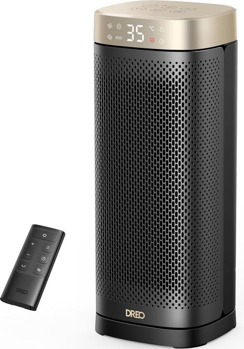 Dreo Solaris Slim H2 Heizlüfter mit Thermostat (2000 W)