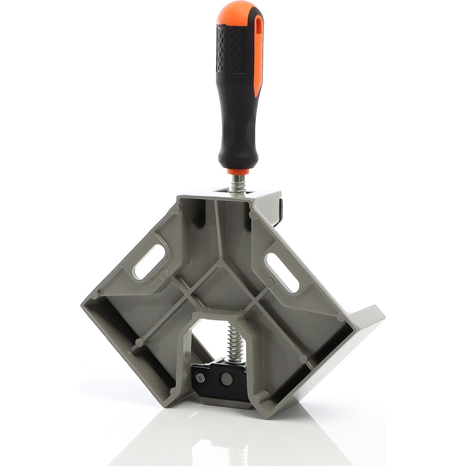 Thumbnail - XPOtool, Schraubstock + Zwinge, 90° Winkelspanner Alu 70mm Breite Eckspanner Schwenkbacke Winkelklemme (70 mm)