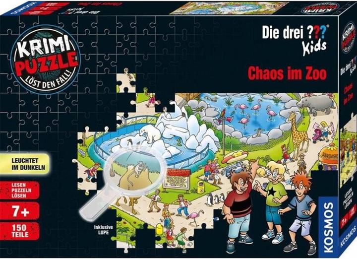Actual product image Kosmos The three??? Kids mess at the zoo (150 pieces)
