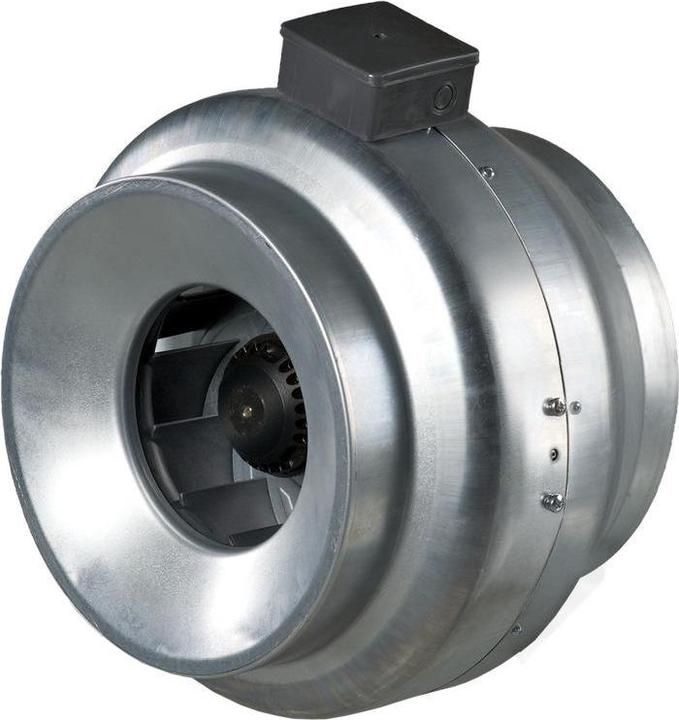 Actual product image Vents Fan, high pressure VKMZ125 Centrifugal, in a steel case