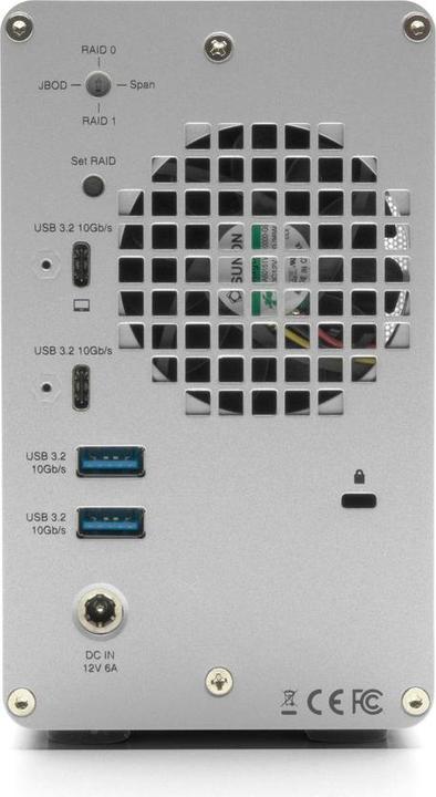 Actual product image OWC Mercury Elite Pro Dual (24 TB)