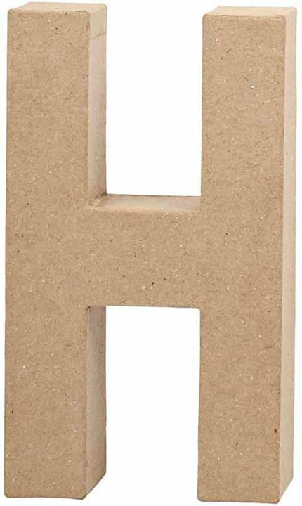Actual product image Creativ Company Cardboard letter H 20.5 cm