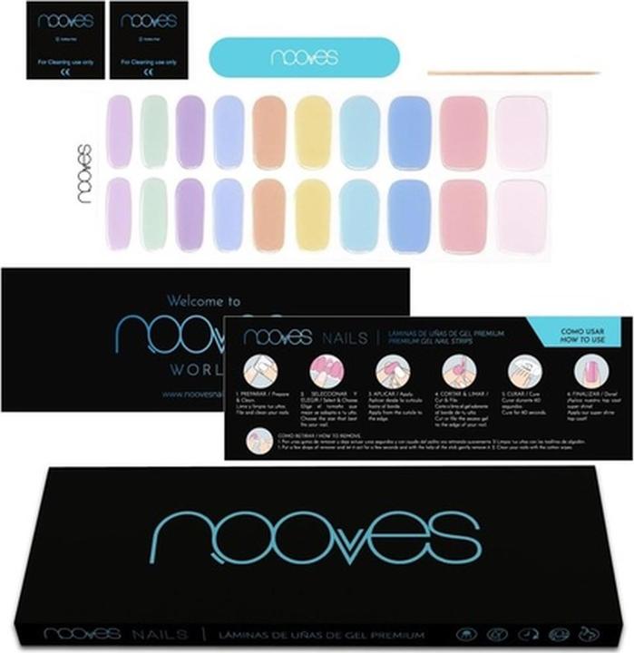 Actual product image Nooves Pre-cured gel (Artificial nails, Multicoloured)