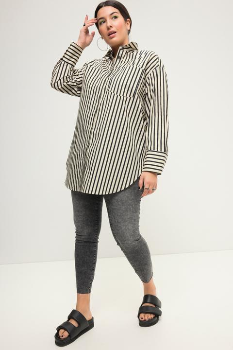 Produktbild Studio Untold Hemdbluse, oversized, Streifen, Langarm (42, 44)