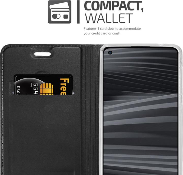 Actual product image Cadorabo Classy Book Case for Realme GT 2 / GT Neo 2 (Realme GT 2, Realme GT Neo 2)