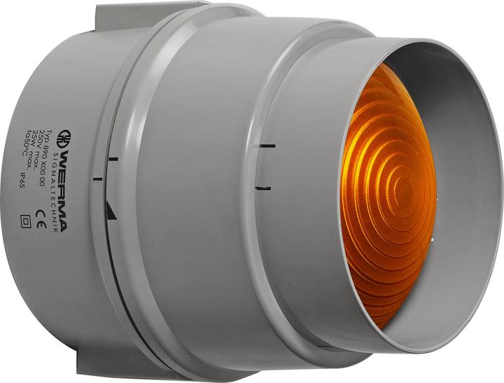 Produktbild Werma Blink-Signalleuchte IP65 25W amber