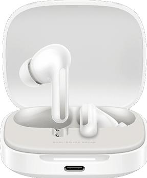 Actual product image Xiaomi Redmi Buds 6 Cloud White, BHR9250GL (ANC, 42 h, Wireless)