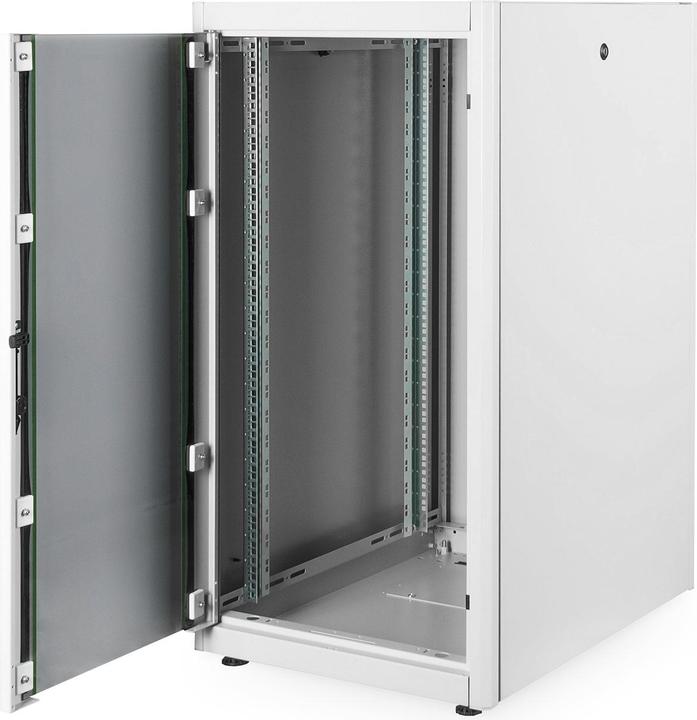 Produktbild Digitus Netzwerkschrank 48,3cm 19Zoll 22HE grau 6/8-D H1164mmxB600mmxT800mm mit Glastuer inkl. 28xMontage... (22 HE, 19 Zoll Rack)