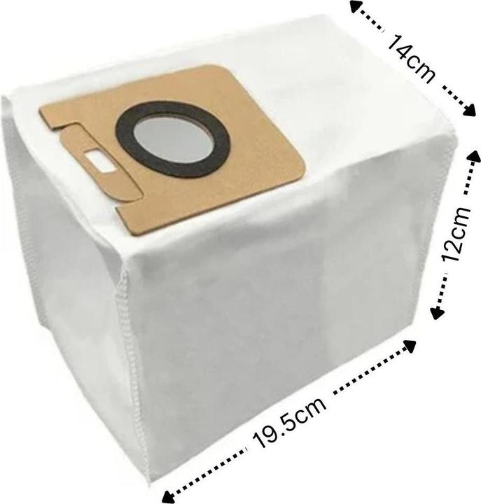 Immagine prodotto Hermex Alternative Staubbeutel zu Xiaomi Dreame Bot D10 Plus L10 Plus Z10 Pro (4 x)