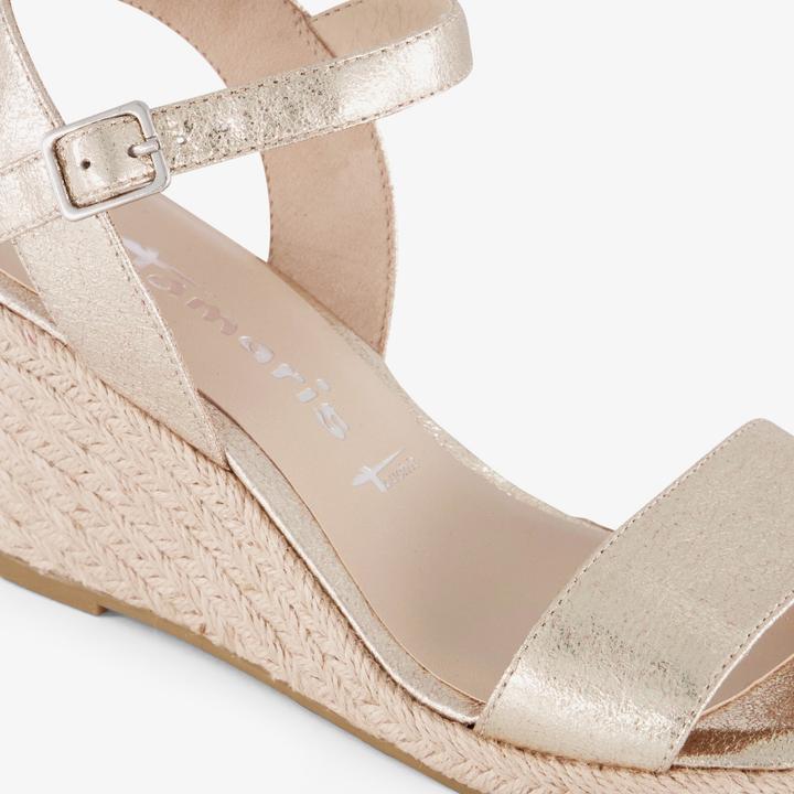 Image du produit Tamaris Espadrilles avec Talon Or Textile (36)