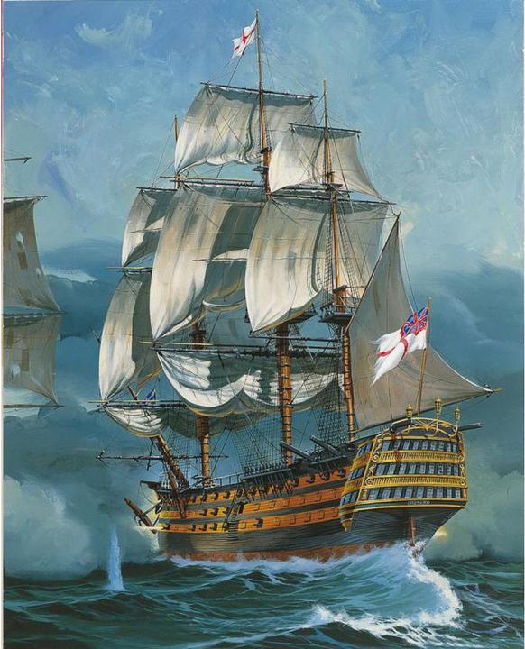 Produktbild Revell Geschenkset Battle of Trafalgar