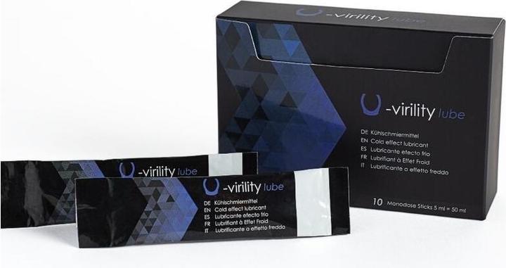 500 Cosmetics U-Virility Lube Gleitmittel Mit Kã„Lteffekt 10 X 5 ml