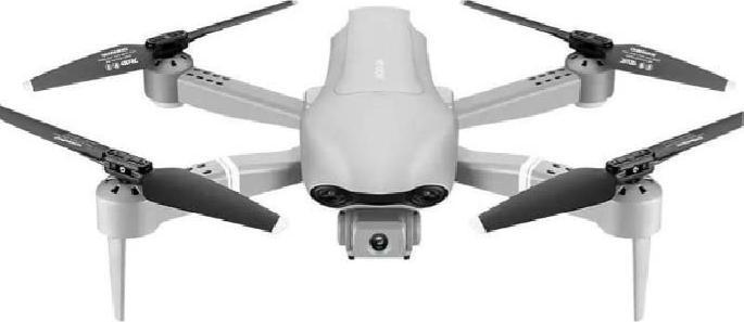 Produktbild Luxwallet Nocchi Vicky 4D - 30 KM/h - 230 Gram - 2.4Ghz WiFI Drone (300 meter) - Camera - Live Video + 2 Accu (230 g)