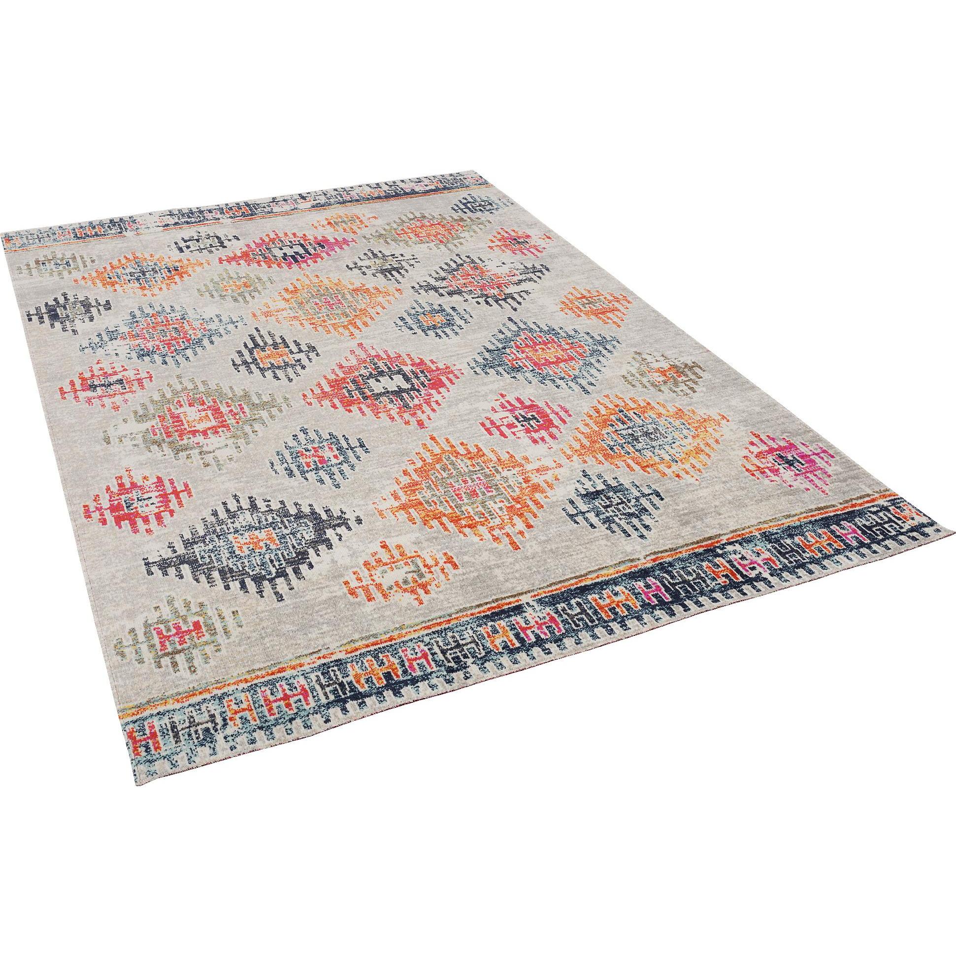 Pergamon, Teppich, Kurzflor Designer Teppich Modern Vintage Orient Muster (80 x 150 cm)