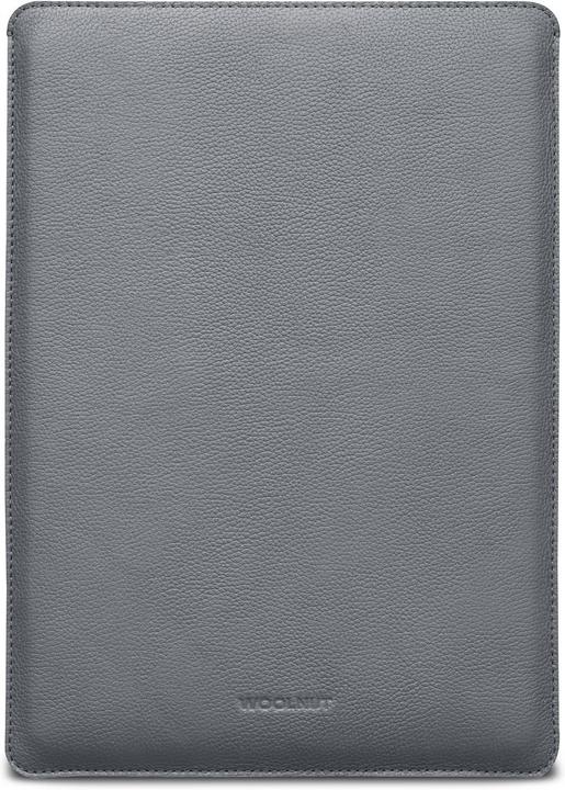 Woolnut Leather Sleeve -suojatasku 16" MacBook Pro, harmaa (16")