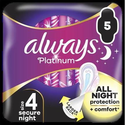 Produktbild Always Ultra Platsecure Nacht 185
