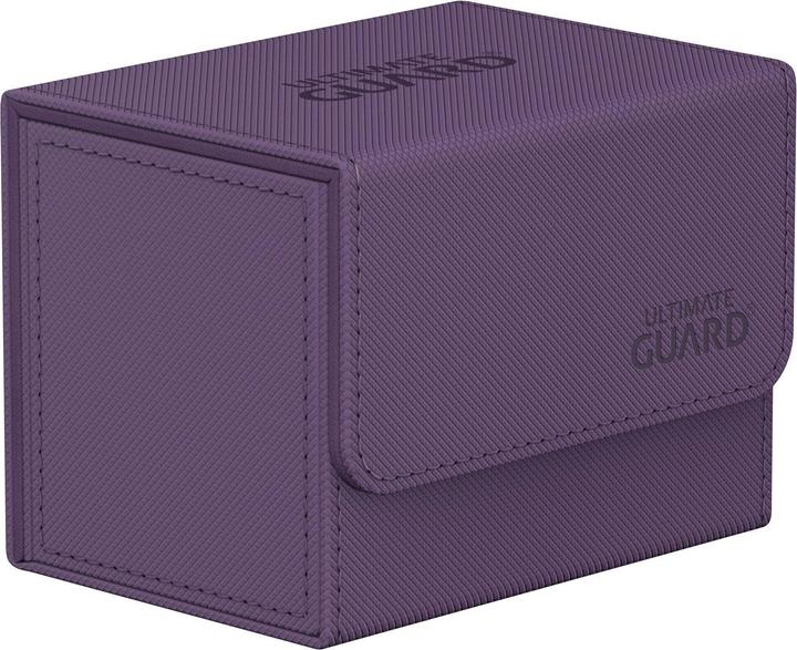 Actual product image Ultimate Guard Card Box XenoSkin Sidewinder Monocolor 80+ Purple
