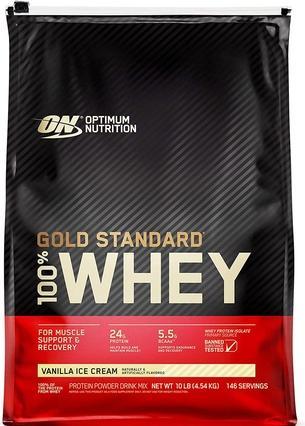 Produktbild Optimum Nutrition Gold Standard 100% Whey (Delicious Strawberry, 1 x, 4530 g)