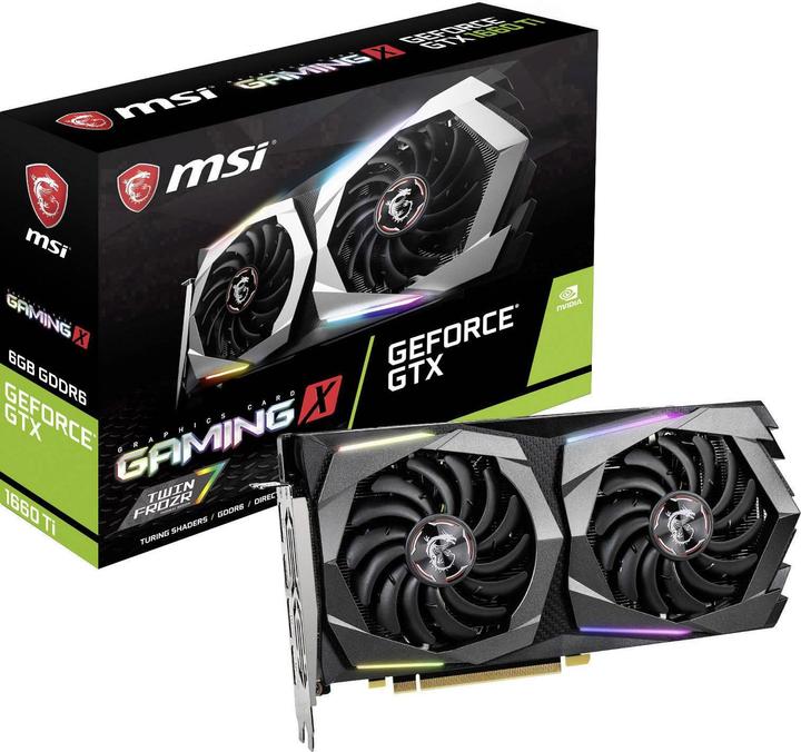 Produktbild MSI GeForce GTX 1660 Ti GAMING X (6 GB)