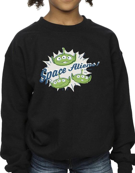 Actual product image Disney Girls Toy Story Aliens Sweatshirt (152, 158)