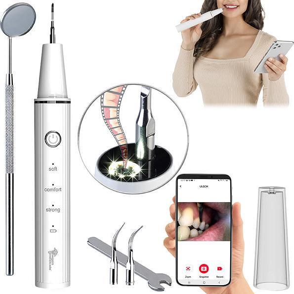 Image du produit Newgen medicals Détartreur et éliminateur de plaque dentaire à ultrasons par caméra (Brosse à dents sonique)